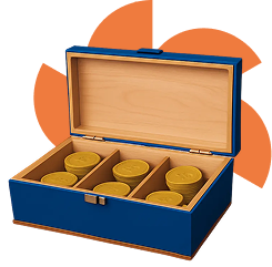 Illustration of a hand holding a jar labelled alternative investment fund as part of visual branding for AIF exploration