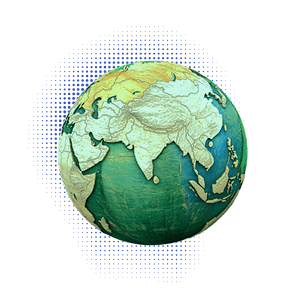 Globe representing the FOMO of missing global growth