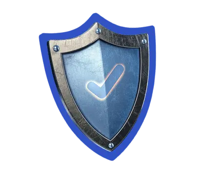 Shield symbolising data security