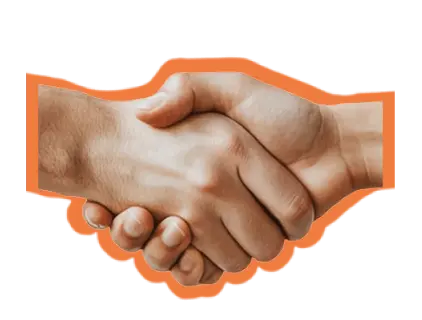 Handshake symbolising NRI experts