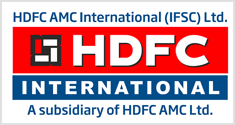 HDFC AMC International (IFSC) logo, an asset management partner of Belong