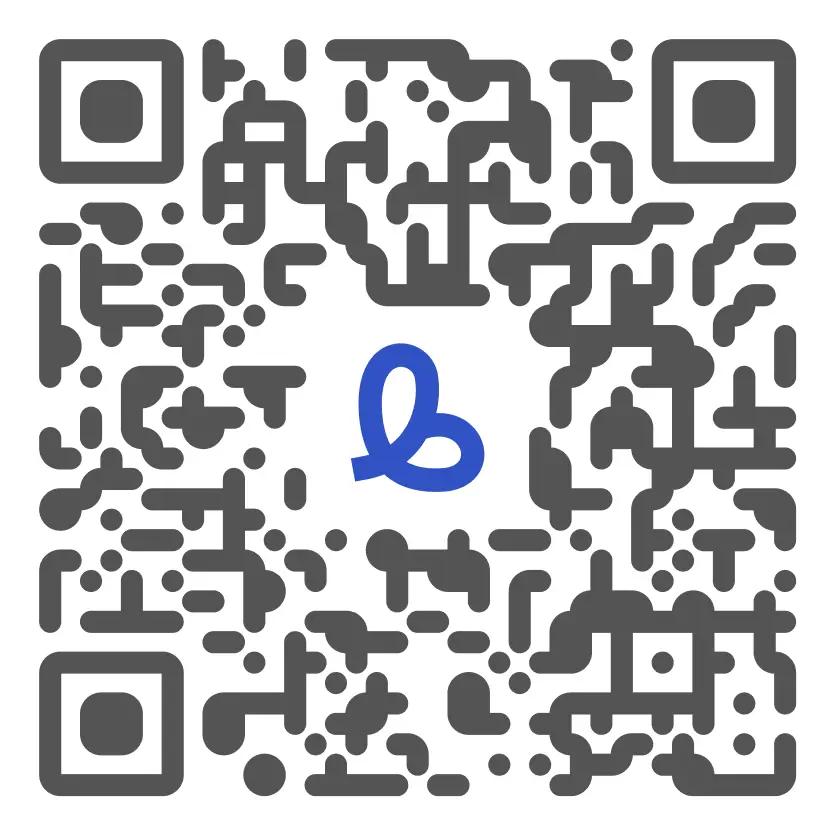 QR code to download the Belong app